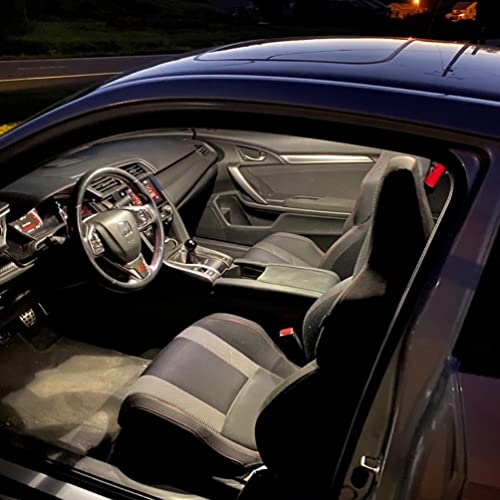Njsbyl Brighter White Led Side Marker Lights Replacement For Acura Tl 2004 2005 2006 2007 2008 5W 6000K Interior Led Door License Plate Lights Glove Box Map Dome Vanity Mirror Cargo Trunk Lamps Bulbs #TOP4
