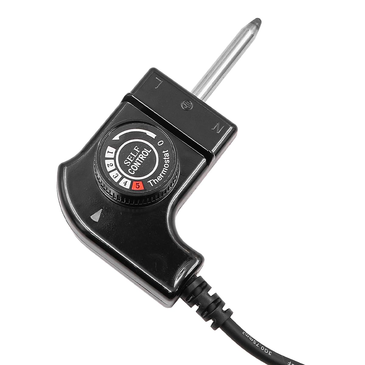 WANGCL Thermostat de Plaque électrique d'extérieur, Cordon d'alimentation de contrôle de température réglable de 1M pour plaques électriques. - 4