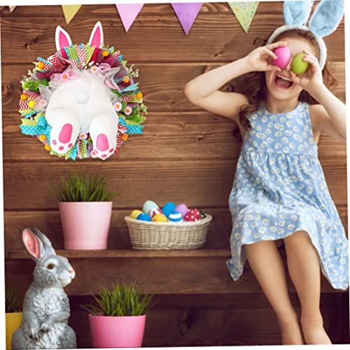Guirlande lapin de Pâques pour décoration de porte et mur - 8