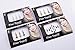 Lightahead® Good Quality 4 PACK GOLD ,SILVER, MULTI COLOR ASSORTED SIZE BOLLYWOOD HEAD BINDI TATTOO INDIAN ART RHINESTONE STICKON REUSEABLE