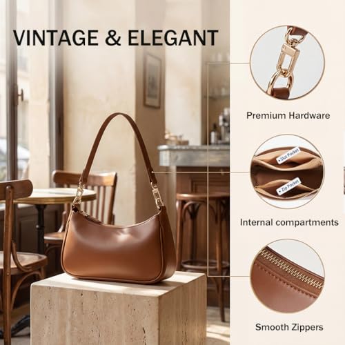 Image of VODIU Clutch Tote Handbags with 2 Removable Straps and Zipper Closure Crossbody Bags Shoulder Purse Handbag for Women