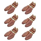DEPABABA CEDAR SHOE TREE WITH TWIN TUBES - 6 PKS (XL(Fits Shoe Size 12-14))