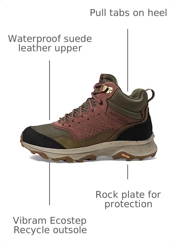 Image of Merrell Mens Speed Solo Mid Wp