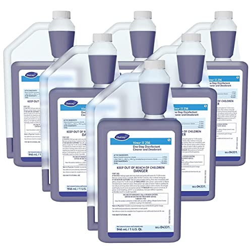 Image of VIREX Diversey II 256 Disinfectant Cleaner AccuMix, 32 oz, 6 Pack