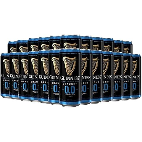 Guinness Draught Alcohol Free Stout 440ml Cans (24 Pack) - 0.0% ABV Cover