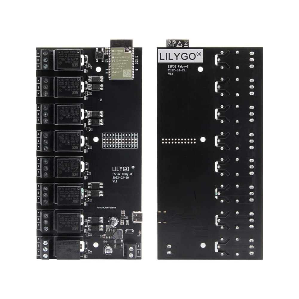 LILYGO TTGO T-Relay 5V 8 Canali Modulo Relè ESP32 Wireless Modulo DC Scheda di Sviluppo WiFi BLE Telecomando