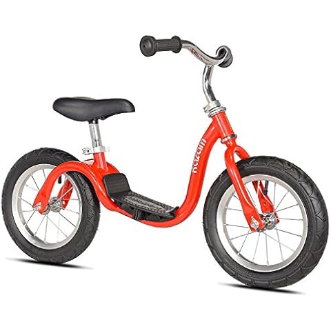 KaZAM v2s No Pedal Balance Bike, 12-Inch, Metallic Red Cover