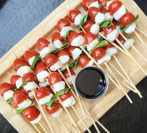 Dtocs Palm Leaf Plates 7x11 Inch Rectangle (Pack 50) | Bamboo Look Eco-friendly, Compostable, Natural, Disposable Platter Charcuterie Board Serving Tray For Weddings, Birthday Parties