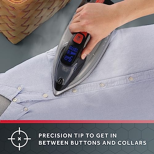image for Sunbeam Professional 1700W Digital Steam Iron, 11-Heat Settings, Multi