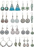 【Regalo perfecto】 Este es un arete especial para el uso diario y otras ocasiones, como fiestas, cenas, viajes, bodas, etc. También es un regalo ideal para la esposa, madre, amiga e hija en cumpleaños, aniversario, Navidad, San Valentín, día de la madre.
