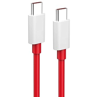 DUETMI Samsung Type C To Type C Charging Cable 65W Warp Charge Compatible With Samsung Galaxy M13 M04 M42 M54 M33 M53 M51 S20 Ultra,S23,S22,S21,S10,A71,A73,A34,A54,A53,A51,Z Fold, Red