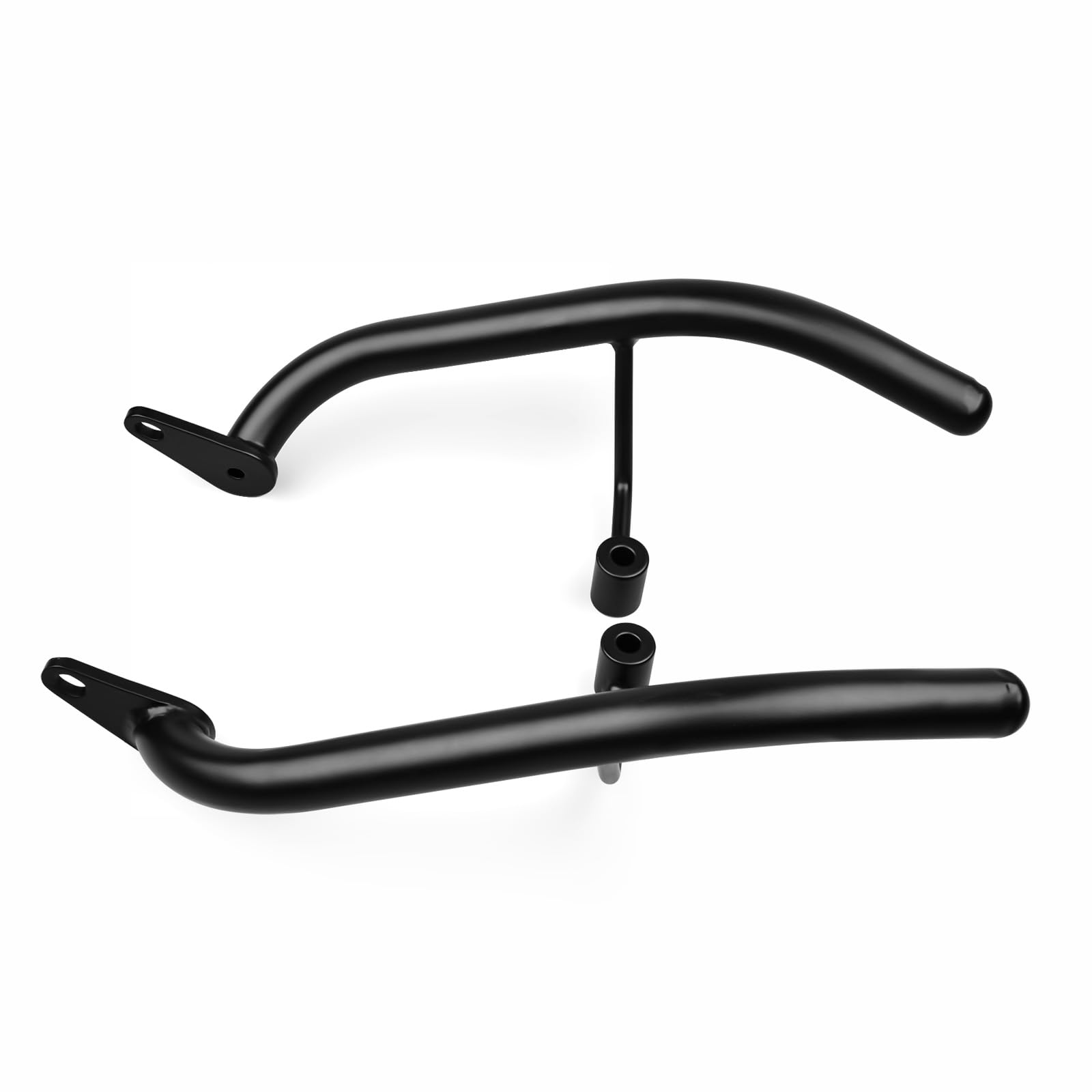 Barra di Presa Posteriore Divisa per Moto Compatibile con Z900RS / CAFE 2018–2026, Maniglie Passeggero Sinistra e Destra Indipendenti, Accessorio Moto in Acciaio (Nero opaco)