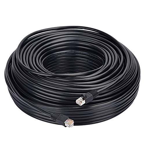Outdoor Ethernet 250ft Shielded Cat5e Cable, Sancable- Waterproof Buried-able UV Resistant-RJ45 Plug Connector-75m Outdoor Ethernet 250ft Shielded Cat5e Cable, Sancable- Waterproof Buried-able UV Resistant-RJ45 Plug Connector-75m
