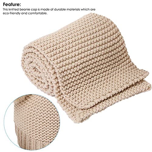 Conjunto de luvas para cachecol e chapéu de bebê, gorro quente para inverno, luvas para aquecer o pe