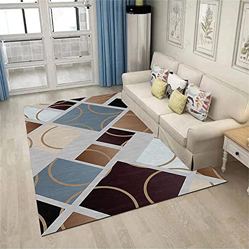 Conception graphique geometrique pour ce tapis anti-dérapant