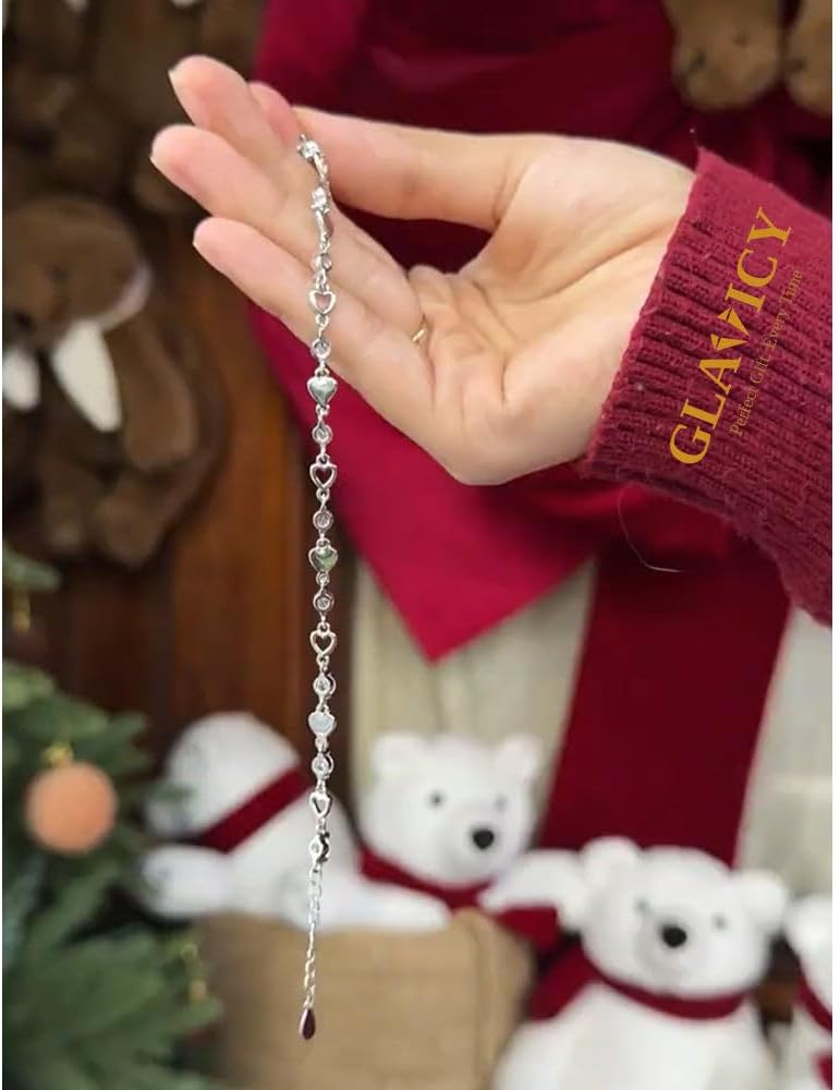 To My Bonus Daughter Heart Bracelet Gift, Beautiful Bonus Daughter Jewelry From Step Mom Dad With Message Card and Box Meaning, Christmas Graduation Birthday Gifts, To My Stepdaughter Bracelet - Image 5