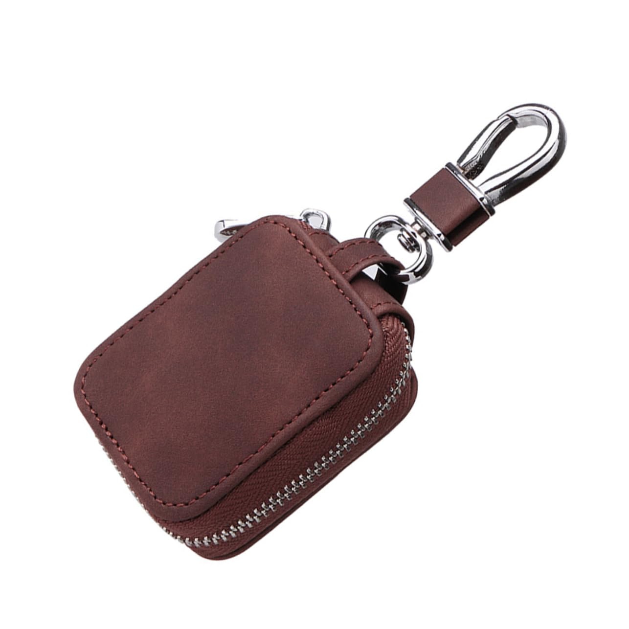 Mikikit 5stücke Earphone Case Cover Mit Buckle Tragbare Und Kratzfeste Aufbewahrung Für Kompatibel Praktisch Und Sicher Kaffee Farbe