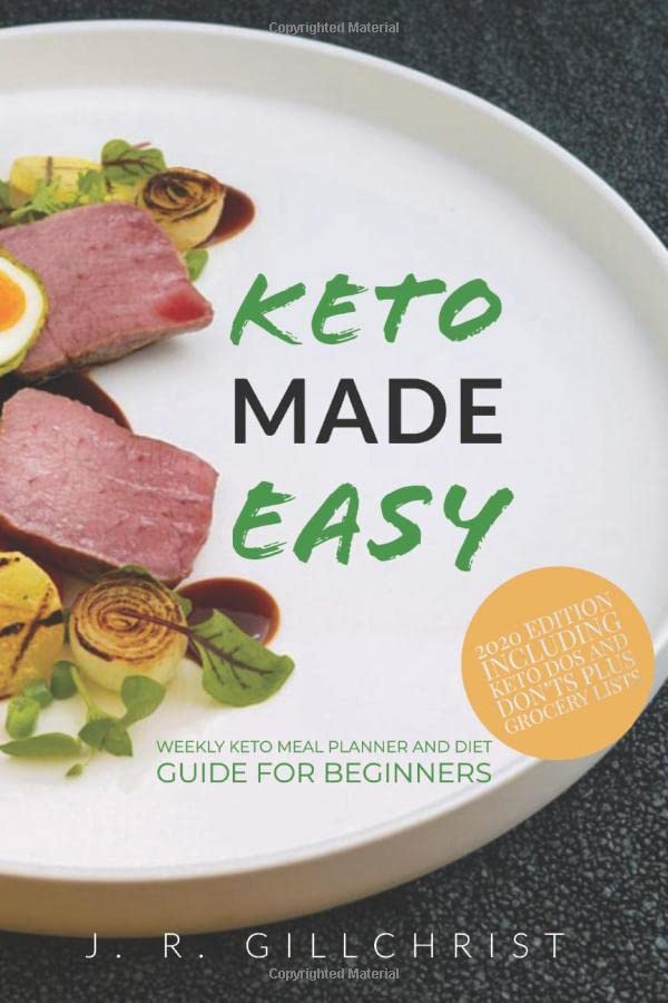 Buy Keto Made Easy Ketogenic Meal Planner and Diet Guide 52 Week