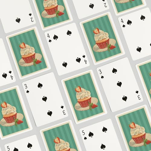 Baraja de Póker, 52 cartas Cupcake and Strawberry miniatura 4