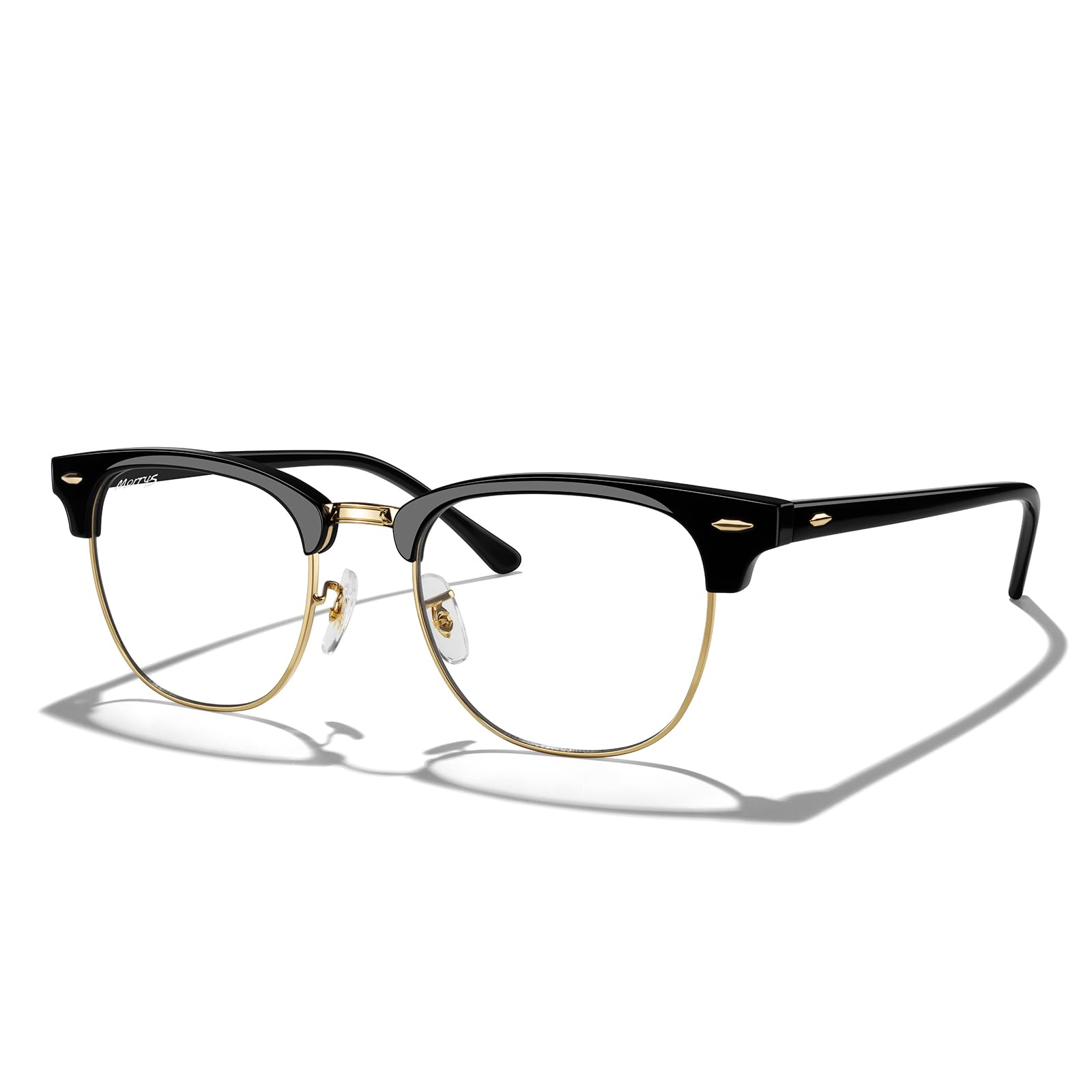 Square Semi-Rimmed Sunglasses for Men Women Polarized UV400 S6016