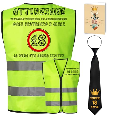 Toctax Bomboniere 18 Anni Ragazzo Regalo 18 Anni Ragazzo