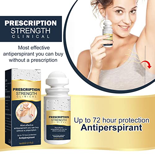 RoseFlower Antiperspirant Deodorant Roll-On, Up to 72 Hours Long Fresh, Quickly Drying,for Men & Women, 60ml, Pack of 2 - Image 3