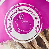SnackOMio – Premium Hundesnack – feine Kaninchenohren mit Fell, getreidefrei, 1er Pack (1 x 450g)