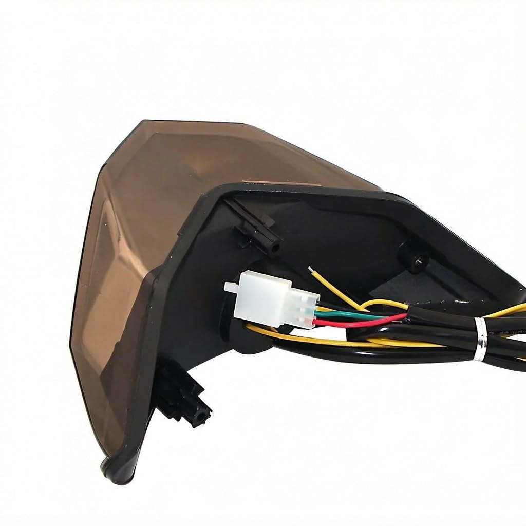 Luz Trasera De Freno Intermitentes Led Integrado Para KAWASAKI Para NINJA 300 2013-2015 2014 Z300 2015 Z(NEGRO)