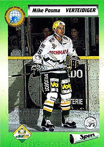 (CI) Mike Posma Hockey Card 1993-94 Swiss HNL 444 Mike Posma