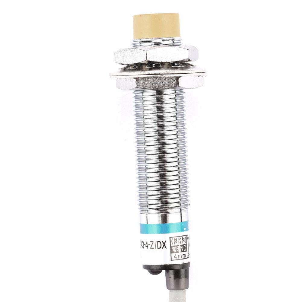 Commutateur de proximité inductif normalement fermé à 2 fils, commutateur de capteur d'approche de distance DC LJ12A3-4-Z/DX avec distance de détection de 4 mm