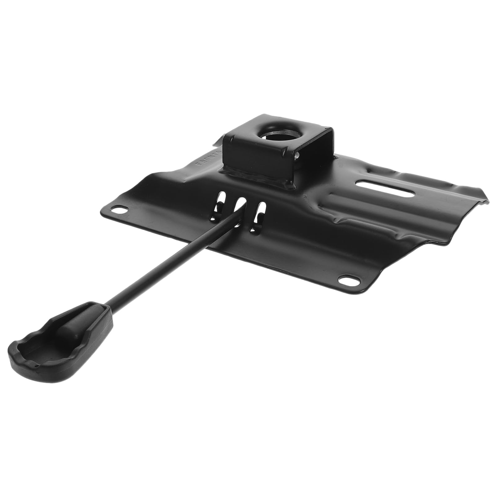 Placa para Control Inclinación Silla Oficina, Hierro Negro, 14x17, 5 CM | Montaje Sencillo, Apta para Sillón de Trabajo, Uso Diario Intenso, Pieza Robusta de Reemplazo