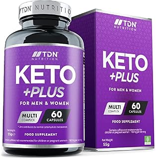 Keto Plus Complex - 10% More Fat Burn with thermogenic Z-Boost Green Tea & mctOil - 30% More bioavailability zinc for Metabolism - 3X Energy Boosting with Magnesium & B-Vitamins - Vegan