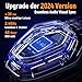 Ozeino Kabelloses Gaming-Headset mit Mikrofon, 2,4 G & Typ-C-Sender, 30 Stunden Akkulaufzeit, RGB-Beleuchtung Gaming-Kopfhörer für PS5, PS4, PC, Telefon
