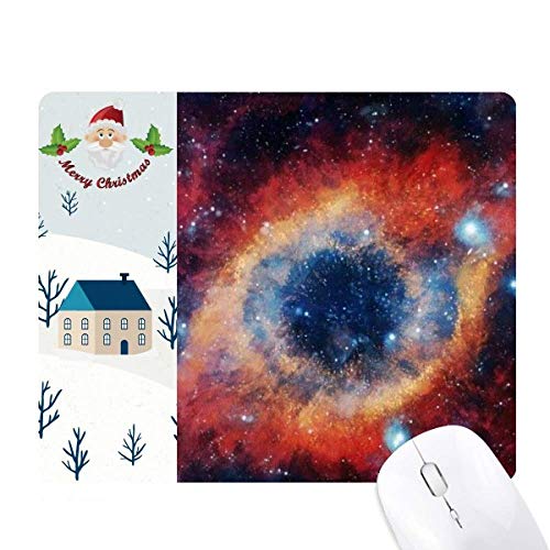 Tapis de souris cadeau de noël univers oeil coloré pour vos proches