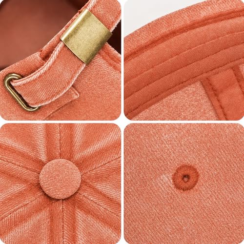 Image of Classic Vintage Style Solid Color Sailor brimless Skull hat Casual Washed Cotton Rolled Cuff Harbour Hat