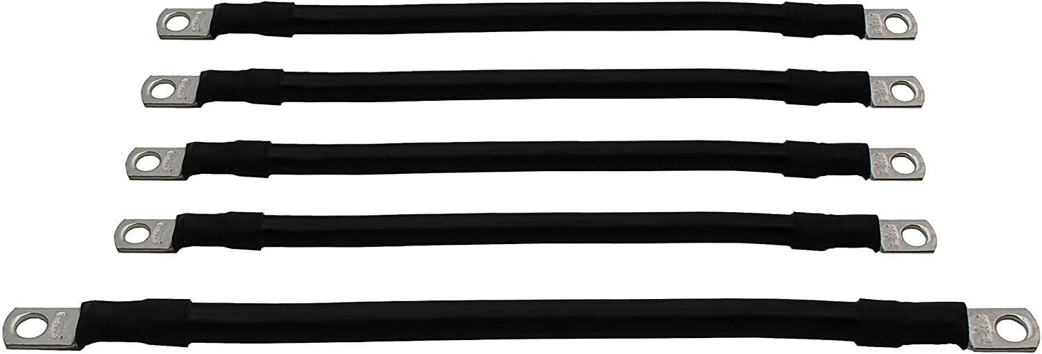 4 Gauge Golf Cart Battery Cable Kit for Ezgo TXT 36v 48v 94 & Up