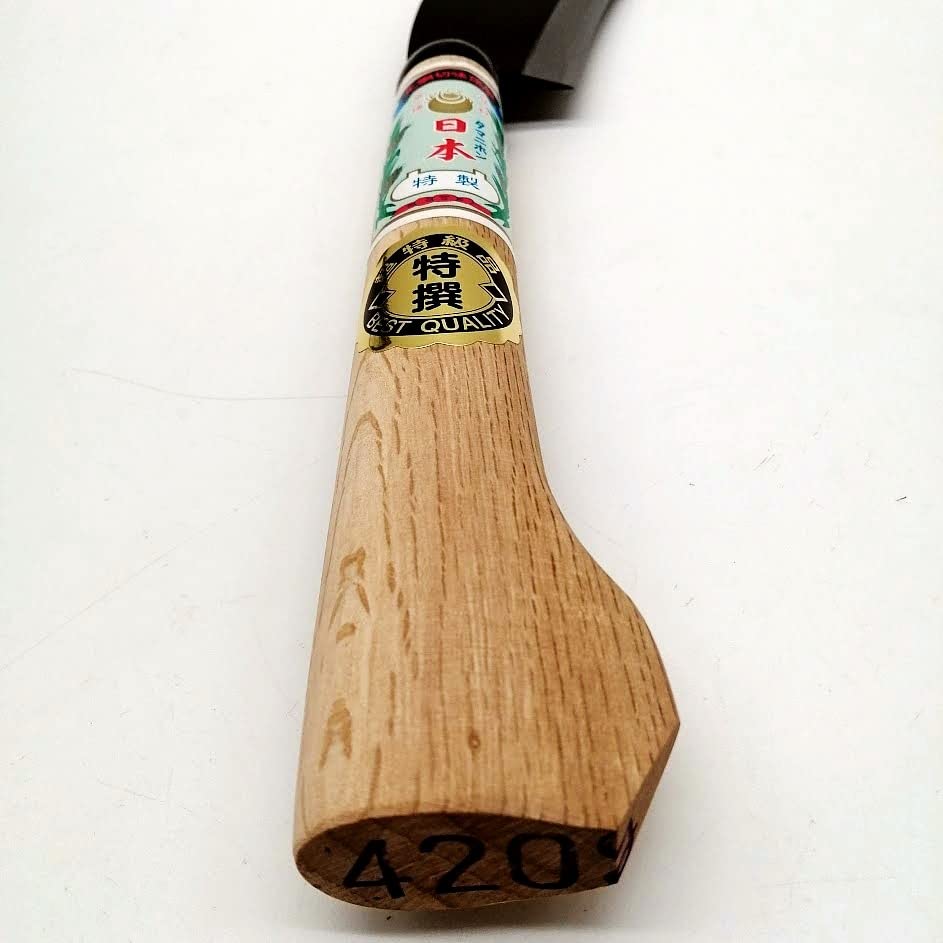 蔵出し　越前ナタ Amazon.co.jp: 玉日本 越前型トビ付鉈 420g（110匁） : DIY・工具
