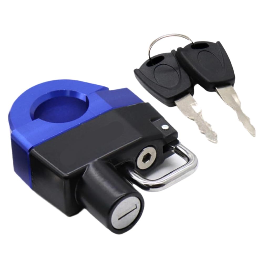 Anti-Theft Helmet Lock Compatible with CRF150R CRF250R CRF250X CRF450R CRF450X CRF250 CRF450 CRF450L(Blue)