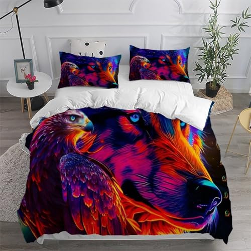 Housse de couette 3D enfants douce fermeture éclair pour lit super king - 6
