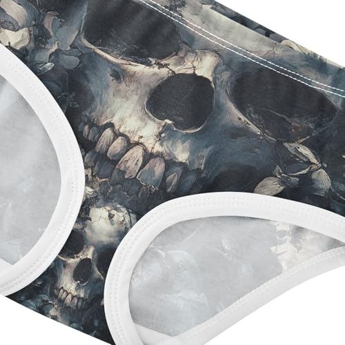 Sugar Skull Flower Bird Toddler Girls's Underwear 2T 202c10234