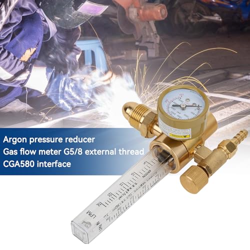 Regolatore flussometro Argon, Misuratore di