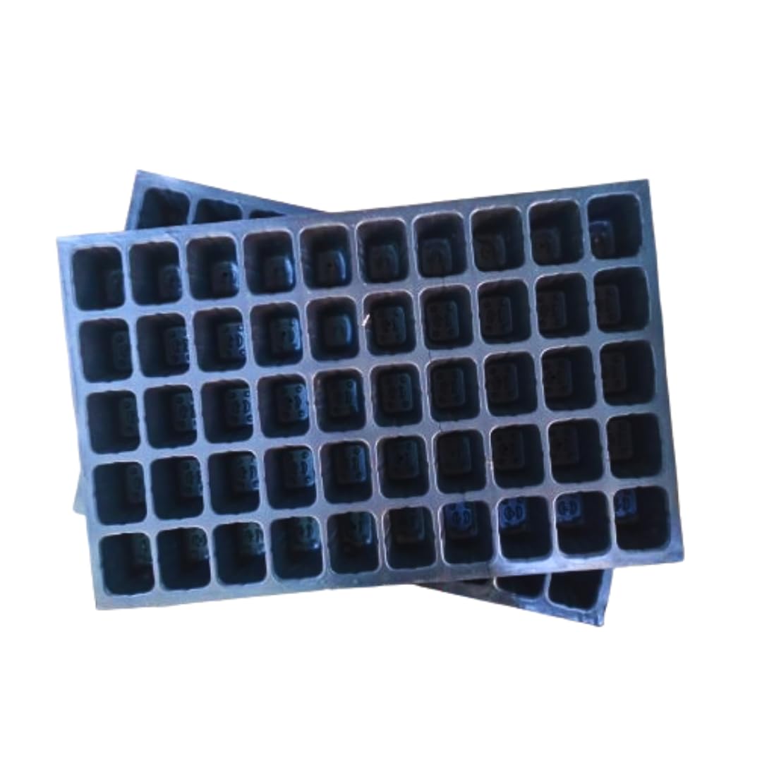 Tobias Garden Plastic Seed Germination (Black 50 Cavity), 5 Pieces Seedling Tray for Plant Grow Starting Pro Reusable Tray, for Flower, Vegetable Used in All Nurseries Ans Home Gardens. (B0CZHYBP1W) Amazon Price History, Amazon Price Tracker