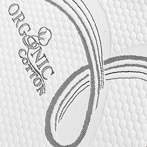 Foamrush 4" X 30" X 72" Bunk, Soft, Fitted, Zippered Mattress Cover Replacement, Premium Cotton, Waterproof, Non Skid Bottom, Mattress Pad Cover, Mattress Not Included #TOP1