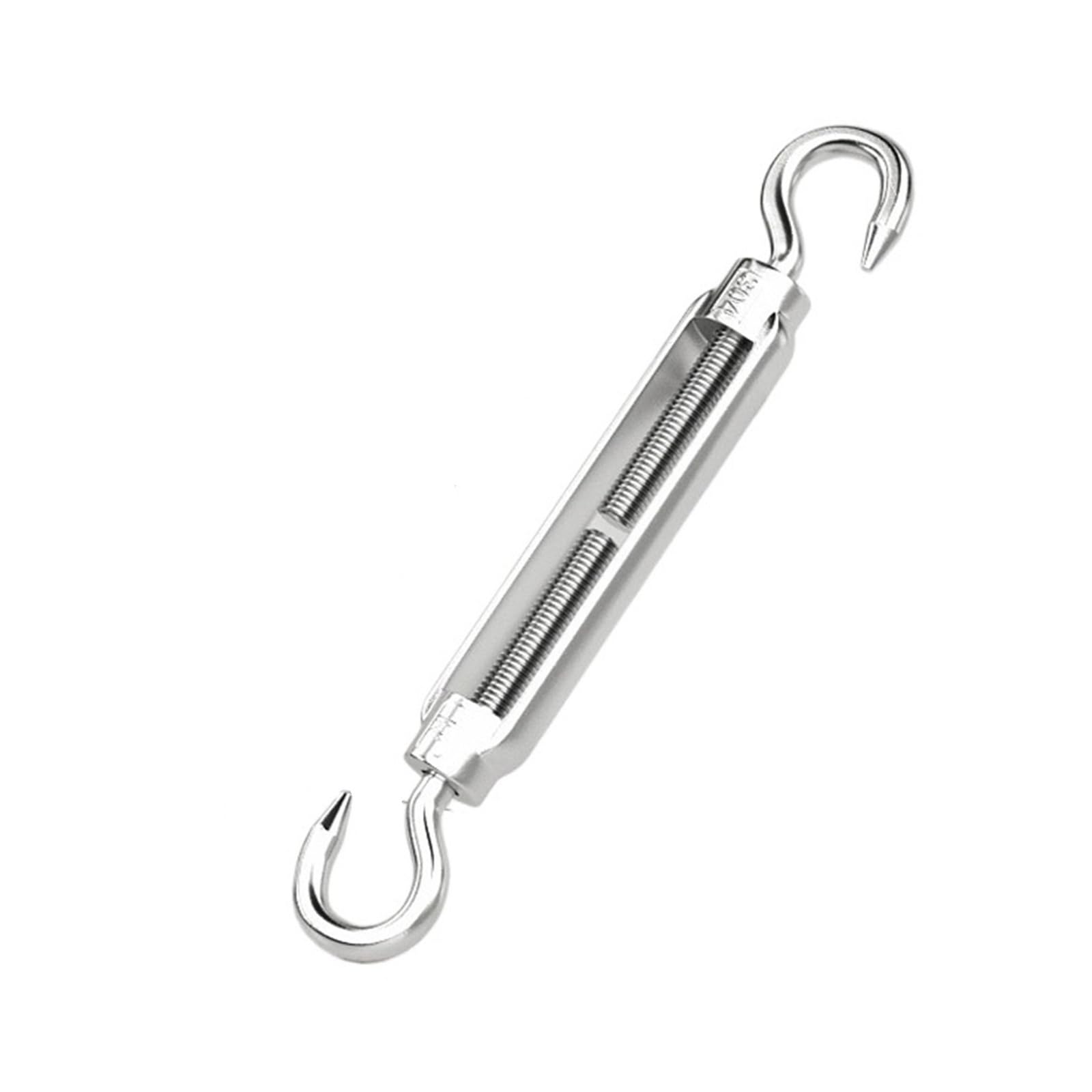 1 tensor de gancho M4-M27 de acero inoxidable 304 for tensores de cables, tensores for velas de sombra y tendederos.(M22)