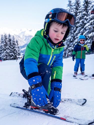 Image of SATINIOR 2 Pair Kids Winter Gloves
