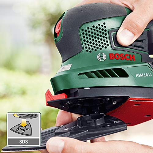 Bosch Akku Multischleifer PSM 18 LI (1 Akku,18 Volt System, im Koffer) – Bild 7