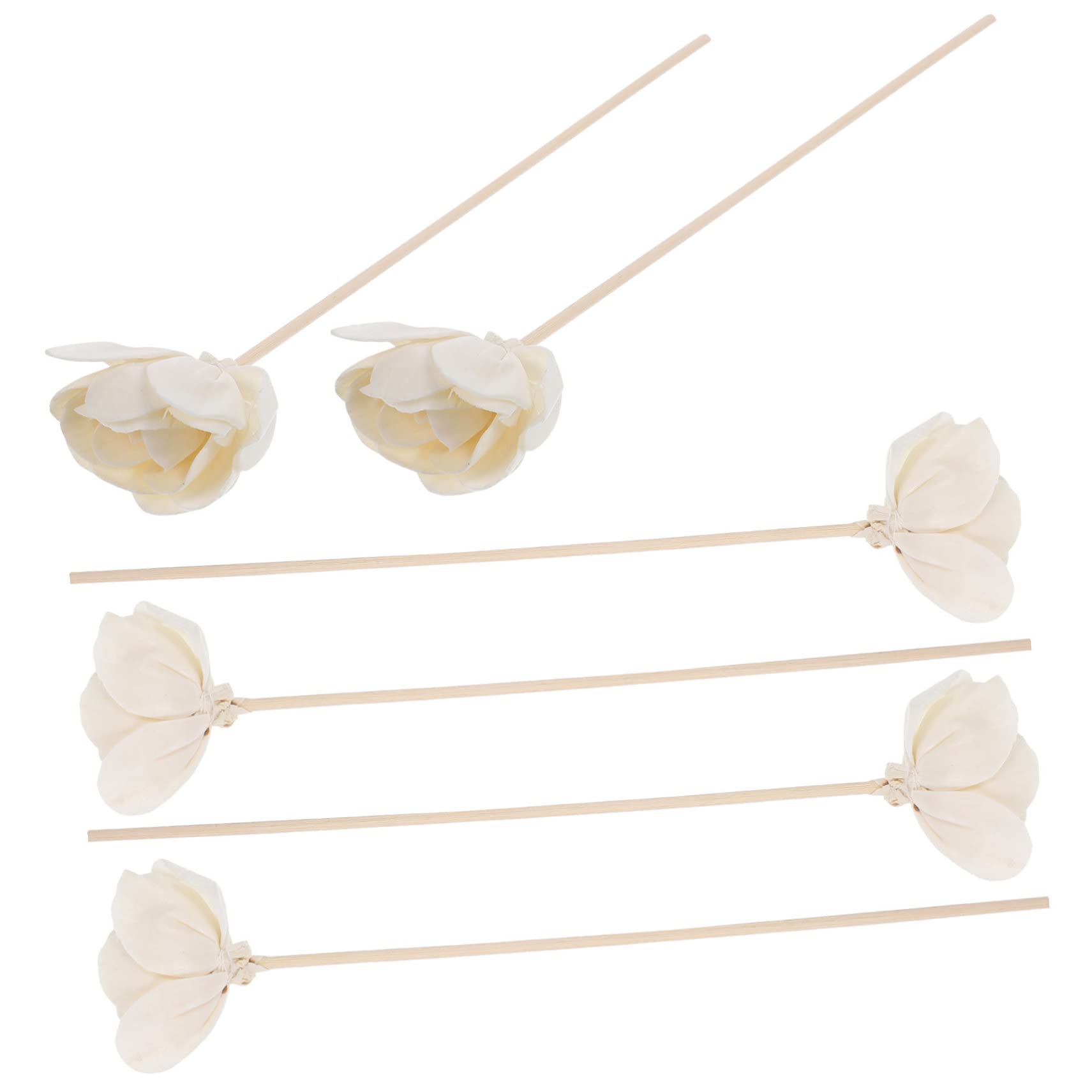 Amosfun 30stücke Aromatherapie Diffuser Stäbe Mit Kunstblumen Duftstäbe Für Raumduft Für Schlafzimmer Und Büro Natürliche Entspannung Und Stilvolle Dekoration