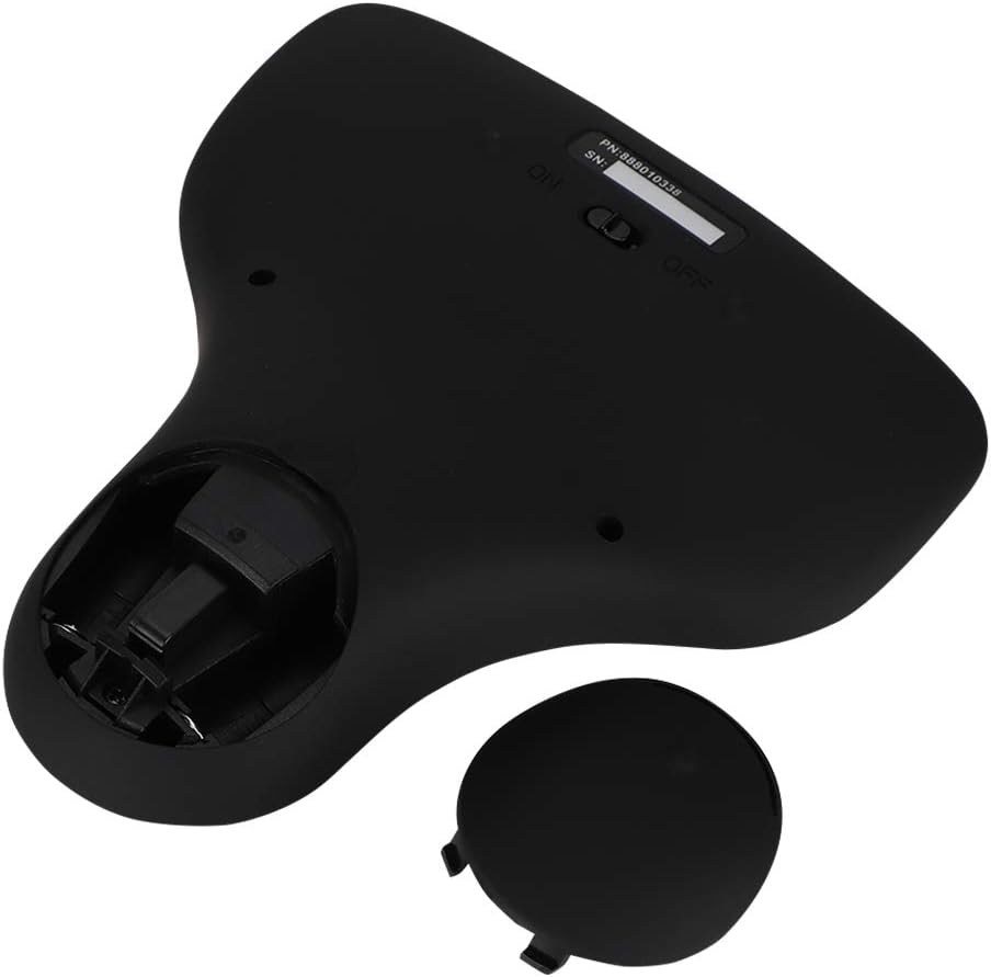 Hilitand Keyboard, 2 in 1 Multimedia Keyboard with Trackball Mouse and Touchpad, Mini Keyboard QWERTY US Layout for TV Box, Laptop, Computer, 2000 / Linux,