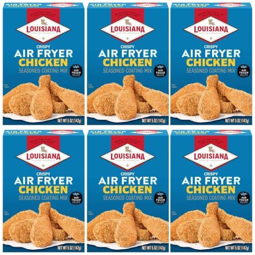 Louisiana Fish Fry, Air Fryer Chicken Coating Mix, 5 oz (Pac...
