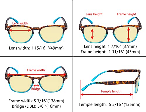 Image of Eyekepper Vintage Design Reading Glasses - Stylish Reader Eyeglasses for Women Reading